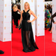 Image for article titled Lots of Red, Charming Crocs, & Strange Headgear at the TV BAFTA Awards